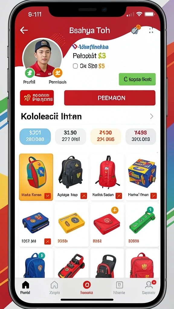 fatcai99 - Screenshot memperlihatkan antarmuka menu permainan yang interaktif.