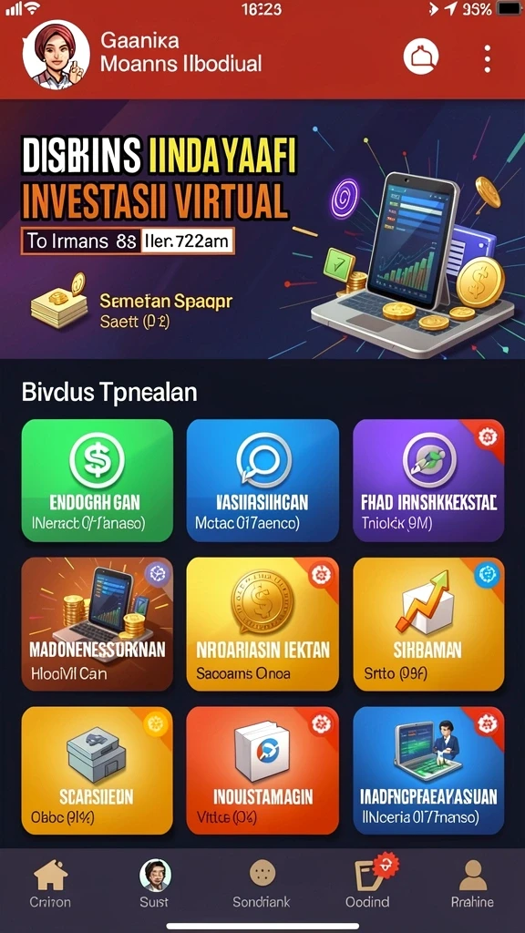 jago368 - Tampilan antarmuka JAGO368 yang intuitif dan mudah digunakan.