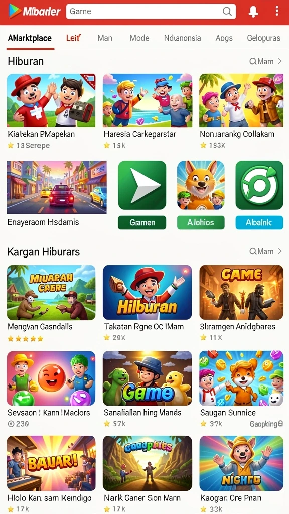 kebuntoto - Tampilan antarmuka aplikasi yang sederhana dan intuitif.
