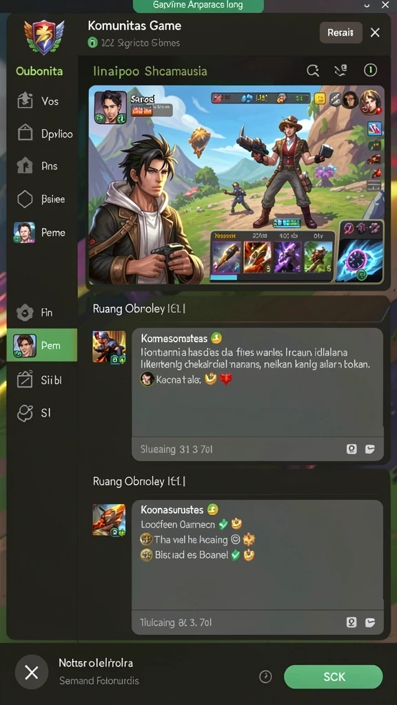 qq1221 - Komunitas aktif dengan banyak interaksi.