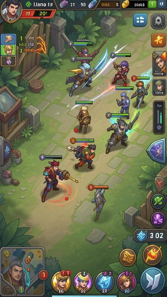 ricis77 - Bergabung dengan teman untuk bermain bersama dalam mode multiplayer.
