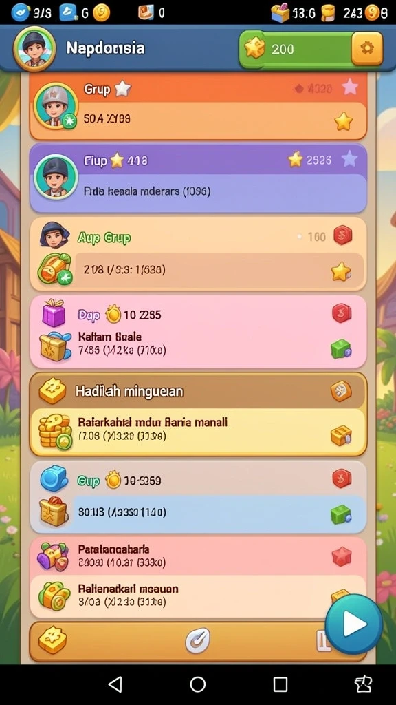 sapitoto - Fitur reward yang menambah keseruan permainan.