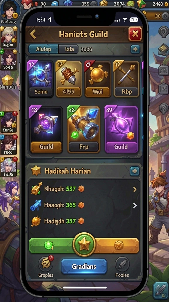 v87 - Interaksi sosial yang seru dengan teman-teman dalam game.